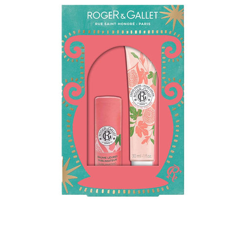 Roger & Gallet Fleur De Figuier Lippenbalsam Handcreme Set Unwiderstehliche Weichheit