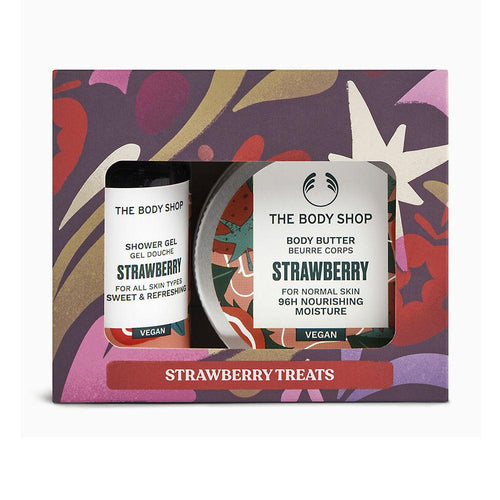 The Body Shop Strawberry Beauty Set Reine Weiche Seidige Haut