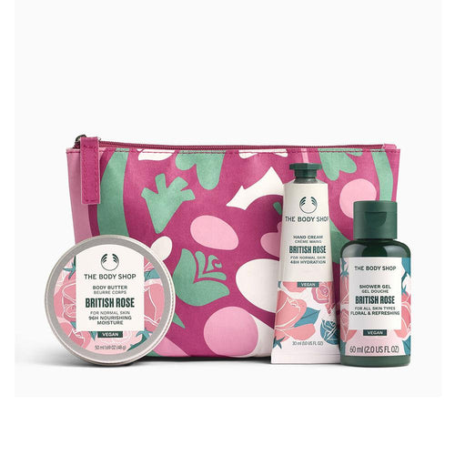 The Body Shop British Rose Set Cosmetico Esplosione Di Freschezza Florale