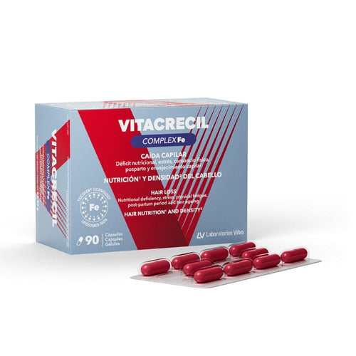 Vitacrecil Complex Vitacrecil Complex Suplemento Alimenticio Para La Caída Del Cabello Nutrición Capilar Avanzada