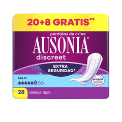 Ausonia Discreet Maxi Incontinence Pads Effective Odor Lock
