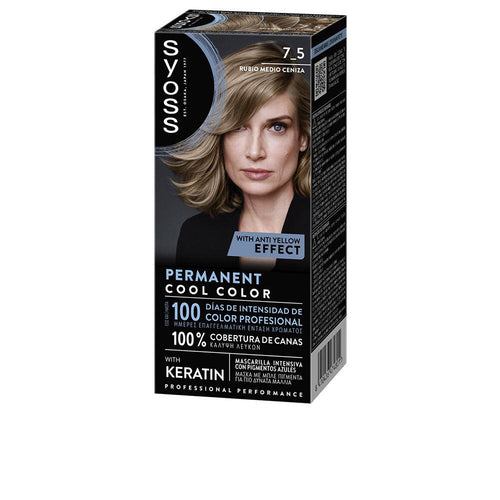 Syoss Permanent Cool Color Haarfarbe Keratin Effekt