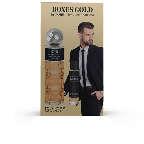 Parfums Saphir Boxes Gold Parfüm Eau De Parfum Einzigartiger Holzduft