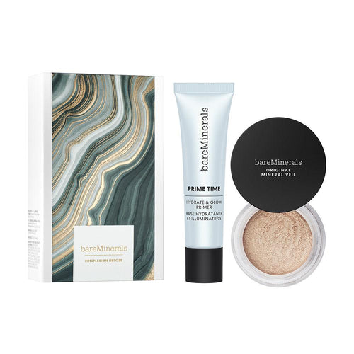 Bare Minerals Bare Minerals Original Set Primer E Polvere Fixante Idratazione Luminosa Duratura