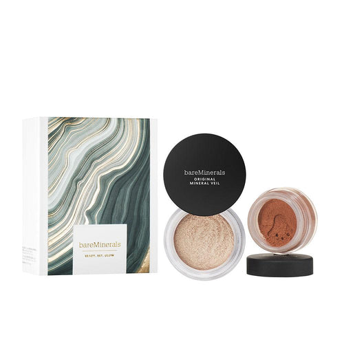 Bare Minerals Original Set Cosmetico Bronzer E Fissatore Look Perfetto E Vellutato
