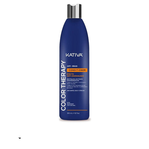 Kativa Kativa Color Therapy Balsamo Per Capelli Anti Arancio Capelli Lisci Morbidi Brillanti