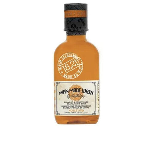 18.21 Man Made Man Made Wash 3 In 1 Shampoo Balsamo E Gel Doccia Noble Oud Eleganza Proibita