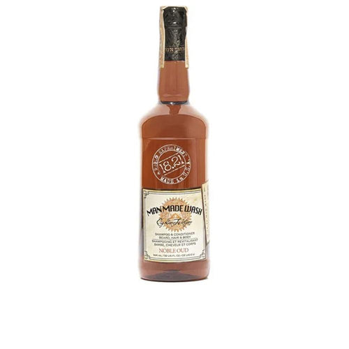 18.21 Man Made Man Made Wash 3 In 1 Champú Acondicionador Y Gel De Ducha Noble Oud Elegancia Audaz