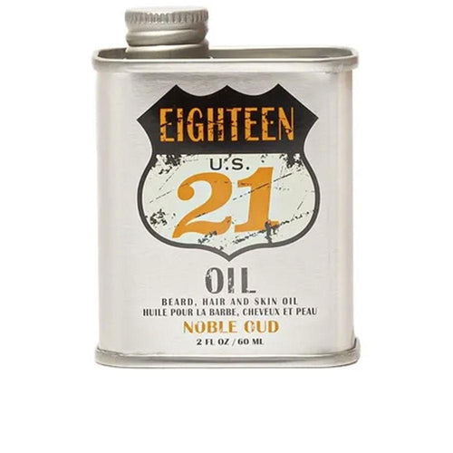 18.21 Man Made Noble Oud Aceite Para Barba Cabello Y Piel Nutrir Y Revitalizar