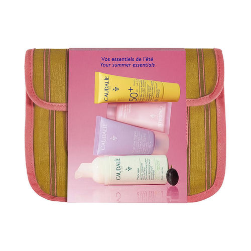 Caudalie Vinoclean Set Cosmetico Estivo Protezione Solare Avanzata Naturale