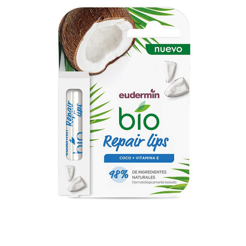 Eudermin Protector Labial Eudermin Bálsamo Labial Con Coco Y Vitamina E Hidratación Natural
