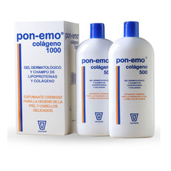 Pon-Emo Pon-Emo Colágeno Ensemble Shampooing Et Gel Douche Dermatologique Protection Et Équilibre Quotidiens