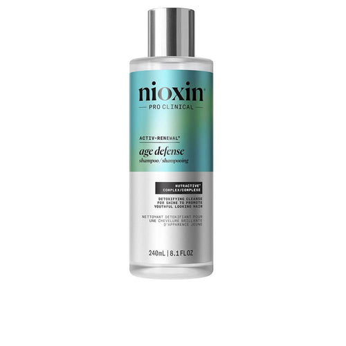 Nioxin Age Defense Shampoo Anti Invecchiamento Detox Del Cuoio Capelluto