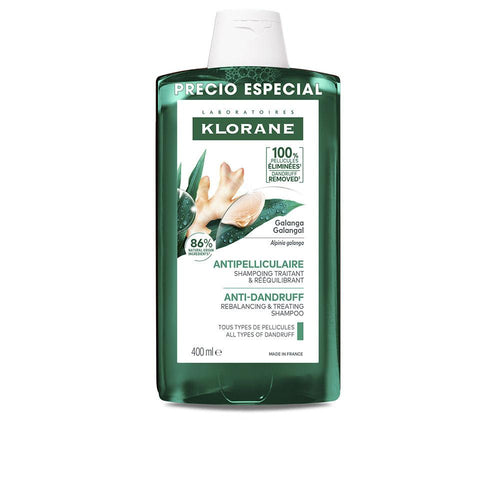 Klorane Galanga Shampoo Anticaspa Tratamiento Suave Sin Caspa Y Fresco