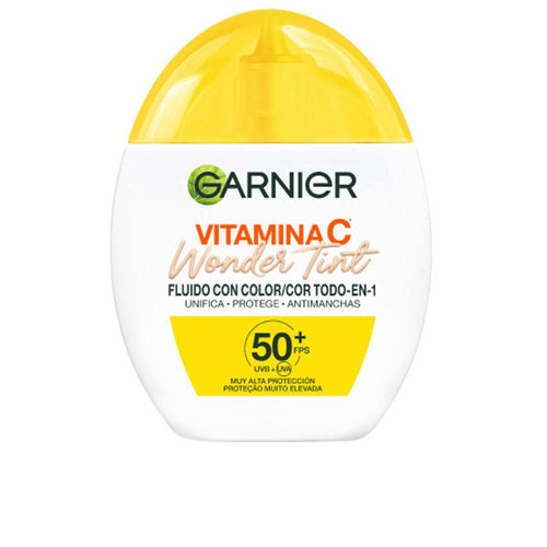 Garnier Vitamina C Wonder Tint Fluido Facial Teñido Iluminación Y Protección