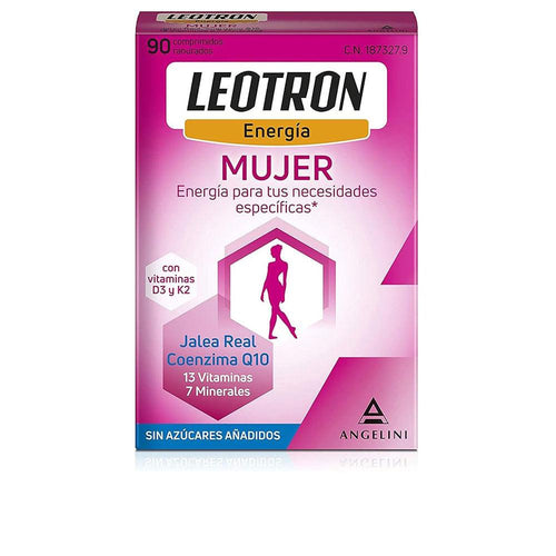 Leotron Vitaminas Energy Woman Comprimidos Coenzima Q10 Y Miel