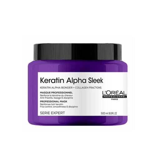 L'Oréal Professionnel Paris Keratin Alpha Sleek Haarmaske Seidig Glatt Glanz