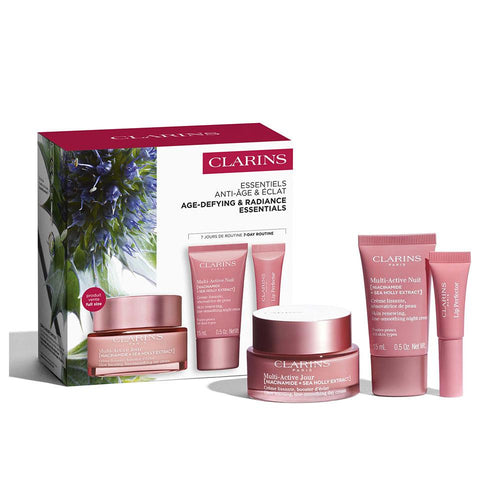 Clarins Multi-Active Set De Cremas Faciales 91% Ingredientes Naturales