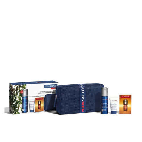 Clarins Clarins Men Set De Cuidado Facial Crema Gel Anti Envejecimiento Y Reafirmante Piel Más Joven
