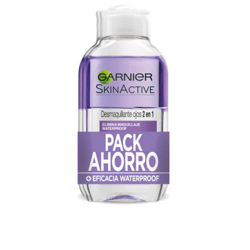 Garnier Skinactive 2 In 1 Quitas Maquillaje Para Ojos Fórmula Suave Nutritiva