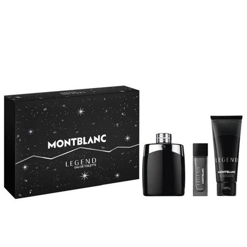 Montblanc Legend Eau De Toilette Perfume Set Elegancia Moderna Para Hombre