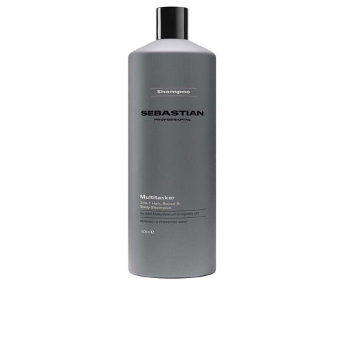 Sebastian Professionals Sebman Multitasker 3 In 1 Shampoo Para Cabello Barba Y Cuerpo Triple Acción Frescura Impulsora