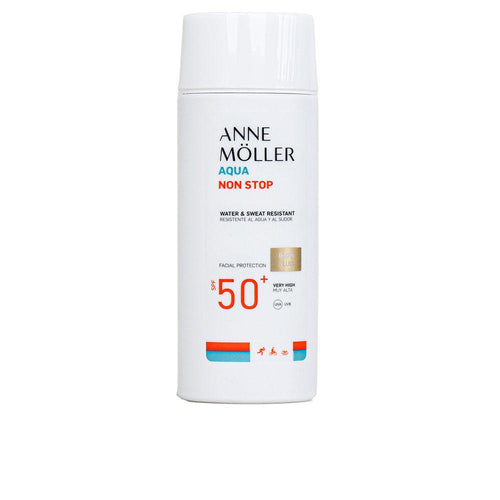 Anne Möller Aqua Non Stop Gesichtssonnencreme Fluid SPF50+ Strahlender Glanz