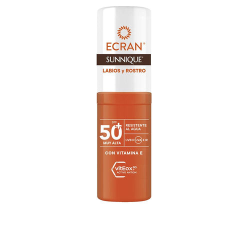 Ecran Ecran Sunnique Sport Stick Protezione Solare Per Labbra E Viso Protezione Ultra Leggera