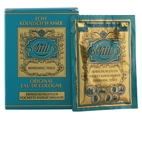 4711 4711 Lingettes Cosmétiques Rafraîchissantes Expérience De Fraîcheur Ultime