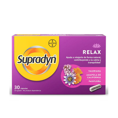 Supradyn Supradyn Relax Suplemento Nutricional En Cápsulas Relajación Natural Garantizada