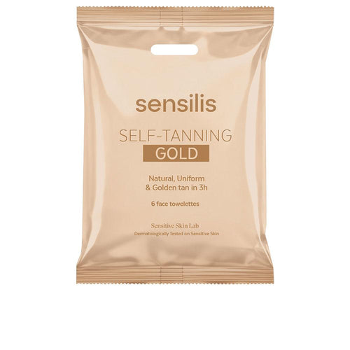 Sensilis Self Tanning Toallitas Para Rostro Bronceado Intenso En Horas