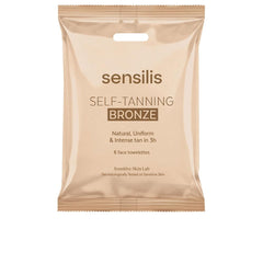 Sensilis Self Tanning Toallitas Para Rostro Bronceado Intenso En Horas