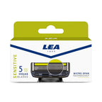 Lea 1823 Sensitive Skin Recarga Afeitado Para Piel Sensible Cuidado Suave