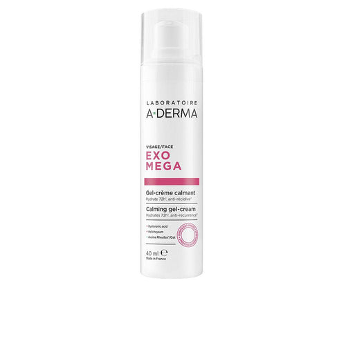 A-Derma Exomega Crema Gel Facial Calmante Hidratación Prolongada