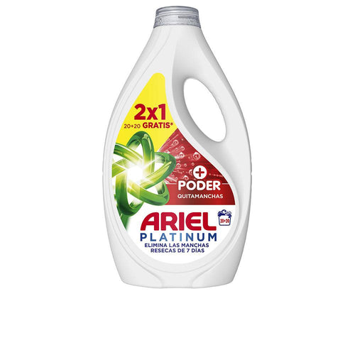 Ariel Platinum Quitamanchas Detergente Líquido Para Limpieza Profunda