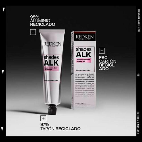 Redken Shades Alk Crema Colorante Para Cabello Cobertura De Canas Perfecta