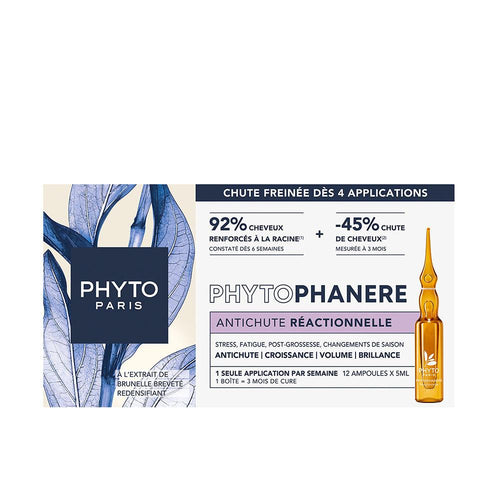Phyto Phanere Traitement Contre La Chute Des Cheveux Ampoules Résultats Visibles