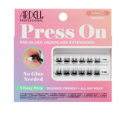 Ardell Extensiones De Pestañas Press On - Efecto Natural - Aplicación Rápida Sin Pegamento