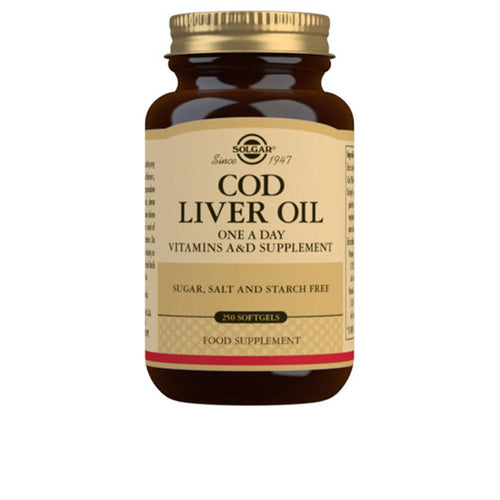 Solgar Belleza Solgar Cod Liver Oil Dietary Supplement Rich In Vitamins A D