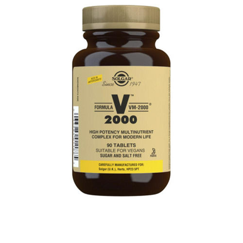 Solgar Refuerzo Inmunitario Solgar Food Supplement VM 2000 Fights Fatigue Naturally