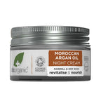 Dr Organic Argán Dr Organic Nacht Gesichtscreme Tiefe Natürliche Hydration