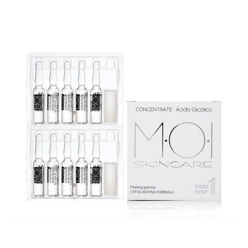 Moi Glycolic Acid Ampollas Faciales Piel Radiante Y Renovada