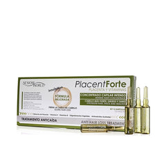 Sesiom World Placent Forte Tratamiento Anticaída De Cabello Ampollas Cabello Más Firme