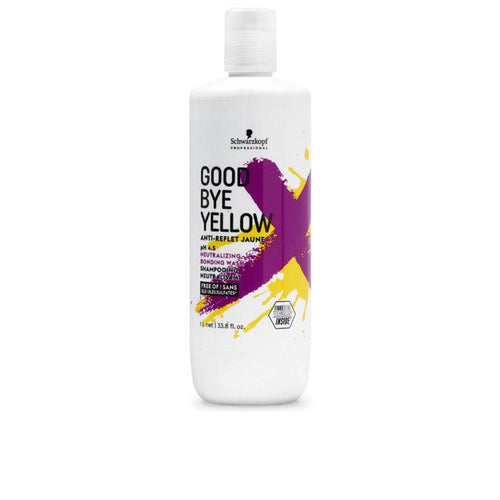 Schwarzkopf Goodbye Yellow Shampoo Restructurant Neutralise Tons Jaunes