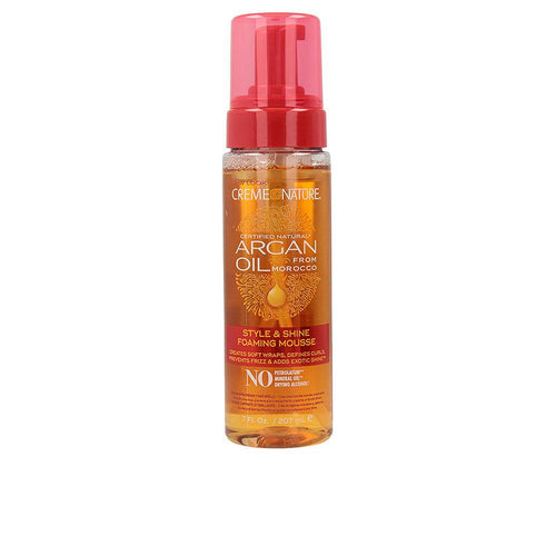 Creme Of Nature Argan Oil Haar Mousse Glanz Pflegen Schützen