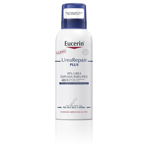 Eucerin Urearepair Espuma Para Pies Hidratante Hidratación Profunda Inmediata