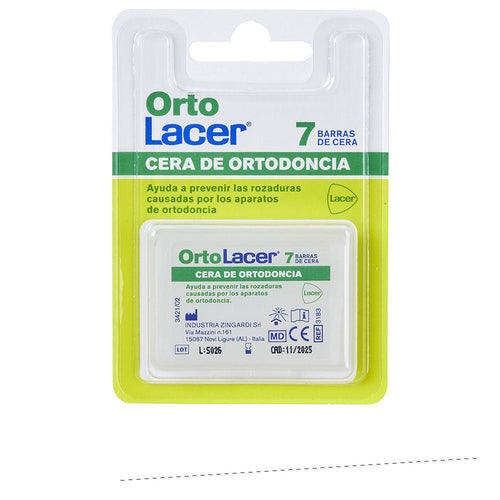 Lacer Ortolacer Cera Ortodóntica Protección De Brackets Y Confort