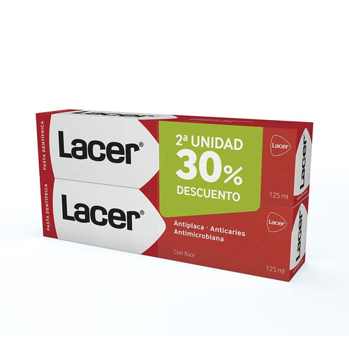 Lacer Lacer Pasta Dentífrica Dentifrice Et Bain De Bouche Pack Soins Bucco Dentaire