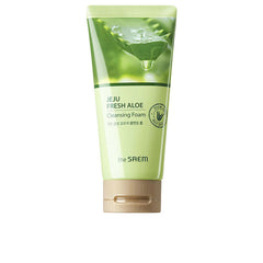 The Saem Jelu Fresh Aloe Espuma Limpiadora Facial Hidratación Y Brillo Natural