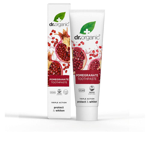Dr Organic Granada Dentifrice Fraîcheur Menthe Éclat